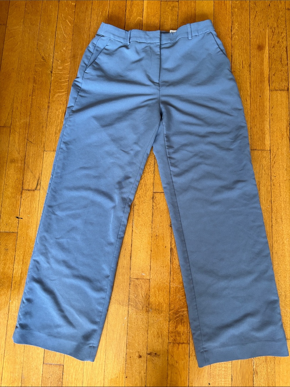 H&M Dark Slate Blue Straight Pants
